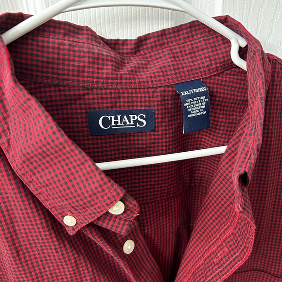 (3) Chaps Easy Care 2XL / XXL Easy Care Shirts - Picture 4 of 6